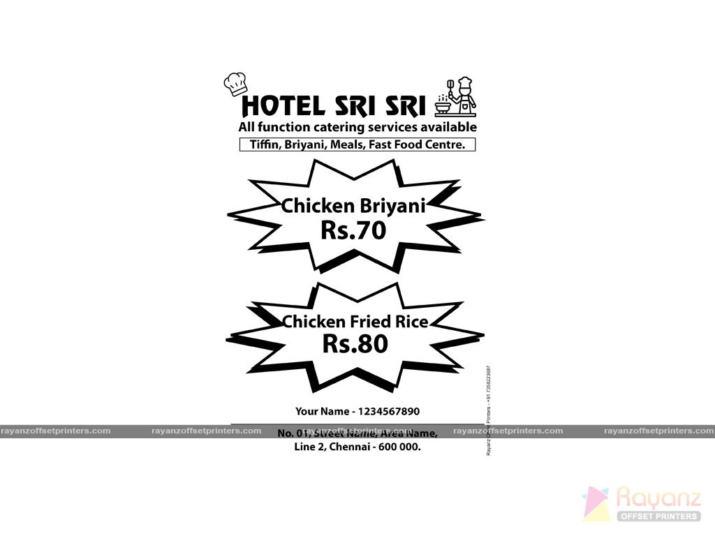 Hotel Pamphlet