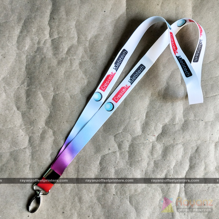 multicolor lanyard printing for website designer in Chennai